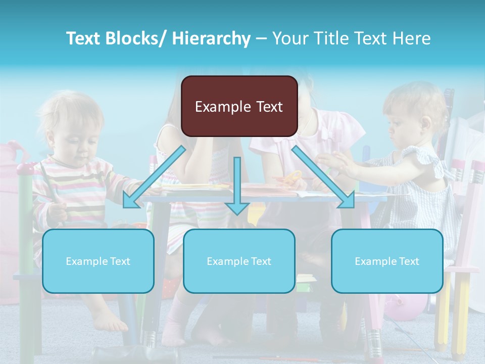 Human Preschooler Children PowerPoint Template