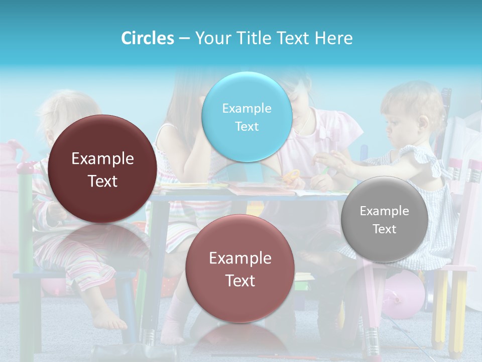 Human Preschooler Children PowerPoint Template