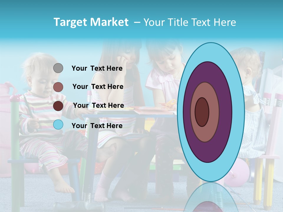 Human Preschooler Children PowerPoint Template