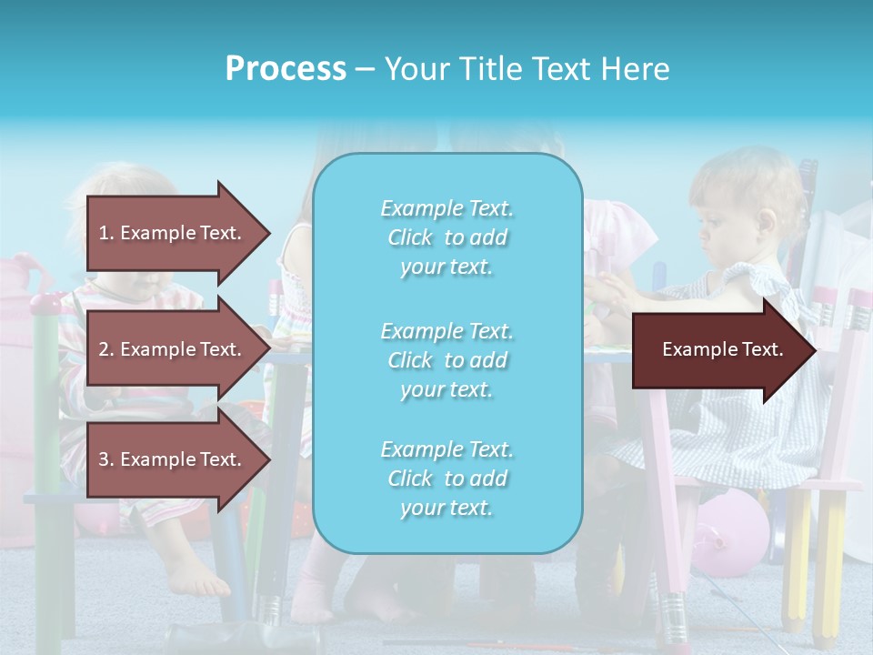 Human Preschooler Children PowerPoint Template