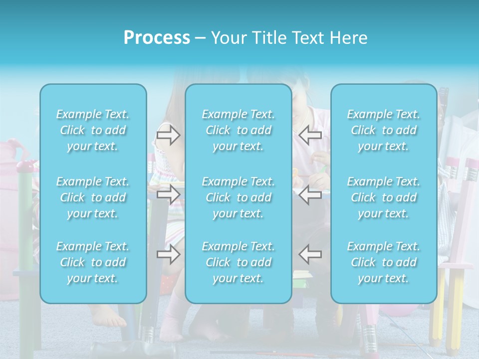 Human Preschooler Children PowerPoint Template