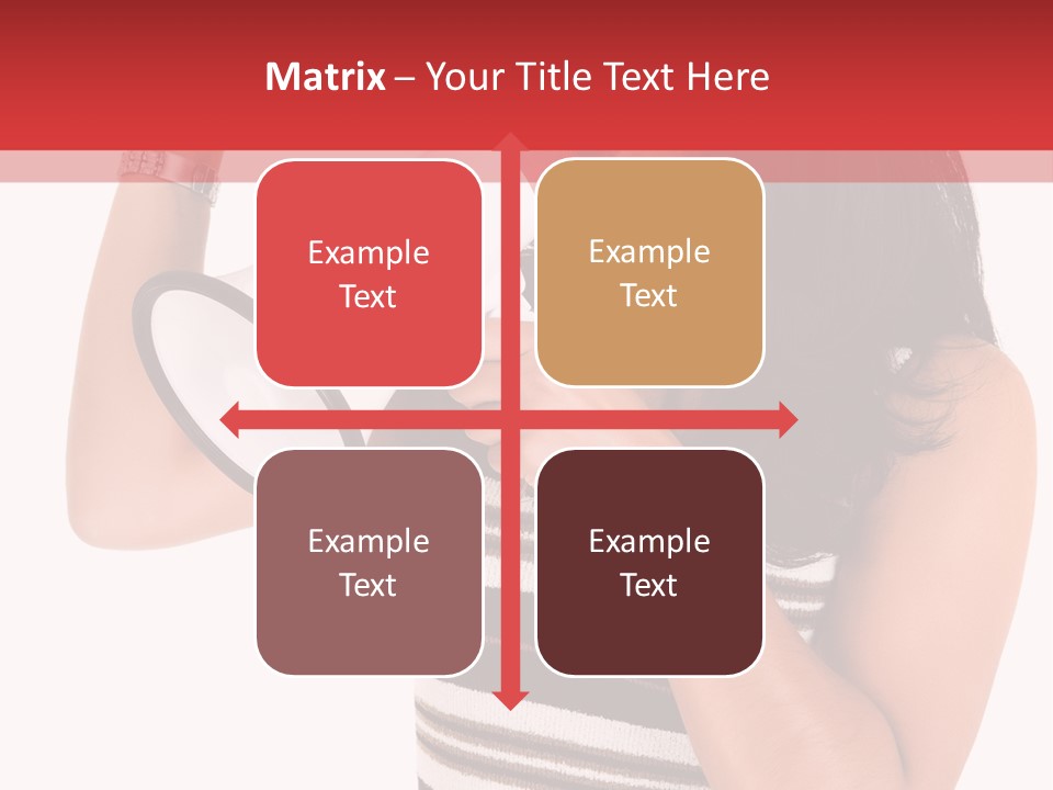 Worker Top African PowerPoint Template