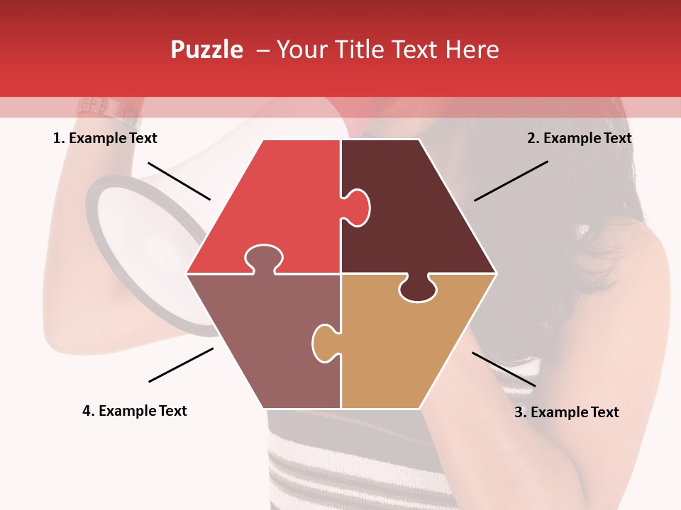 Worker Top African PowerPoint Template