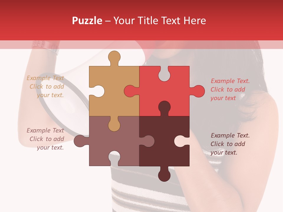 Worker Top African PowerPoint Template