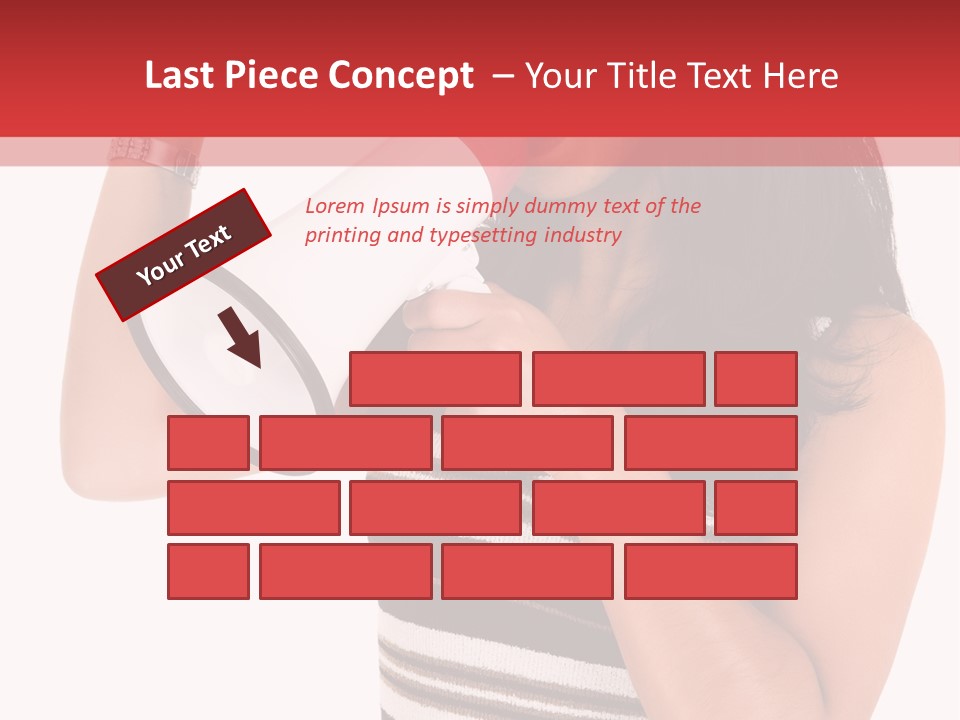 Worker Top African PowerPoint Template