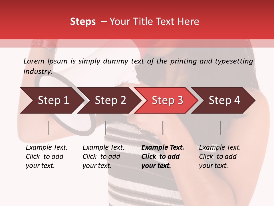 Worker Top African PowerPoint Template