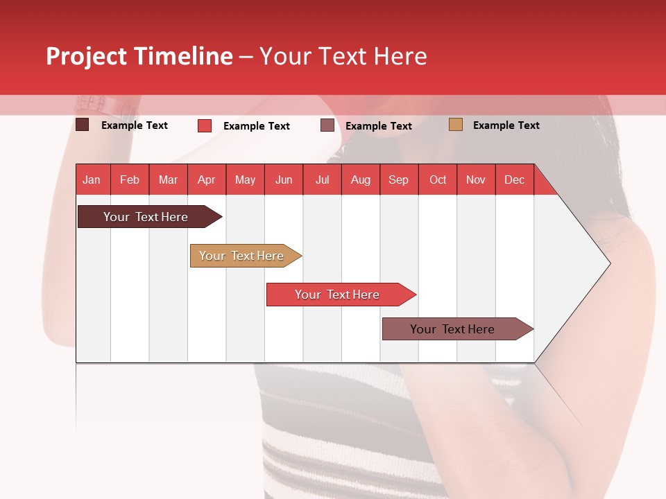 Worker Top African PowerPoint Template