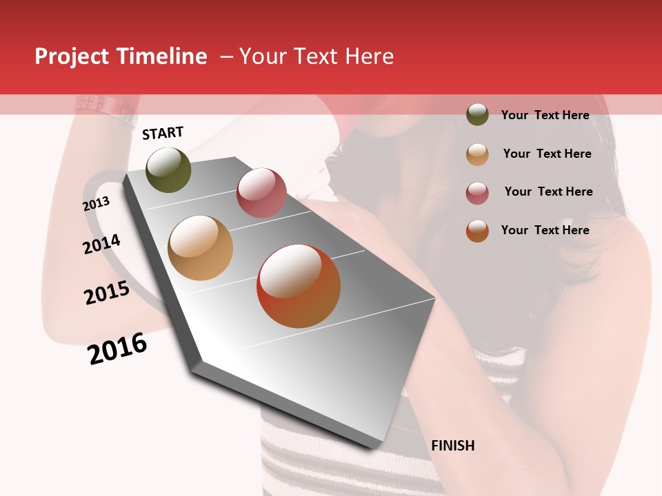 Worker Top African PowerPoint Template