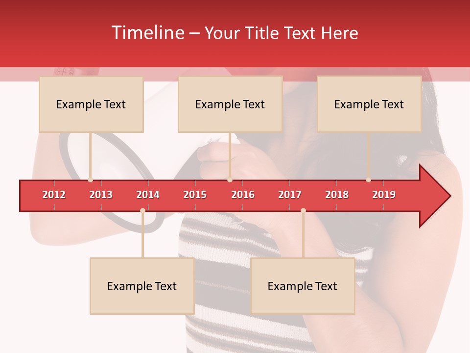 Worker Top African PowerPoint Template