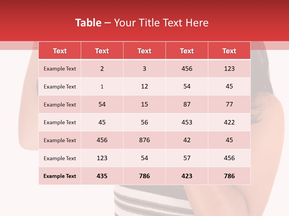 Worker Top African PowerPoint Template