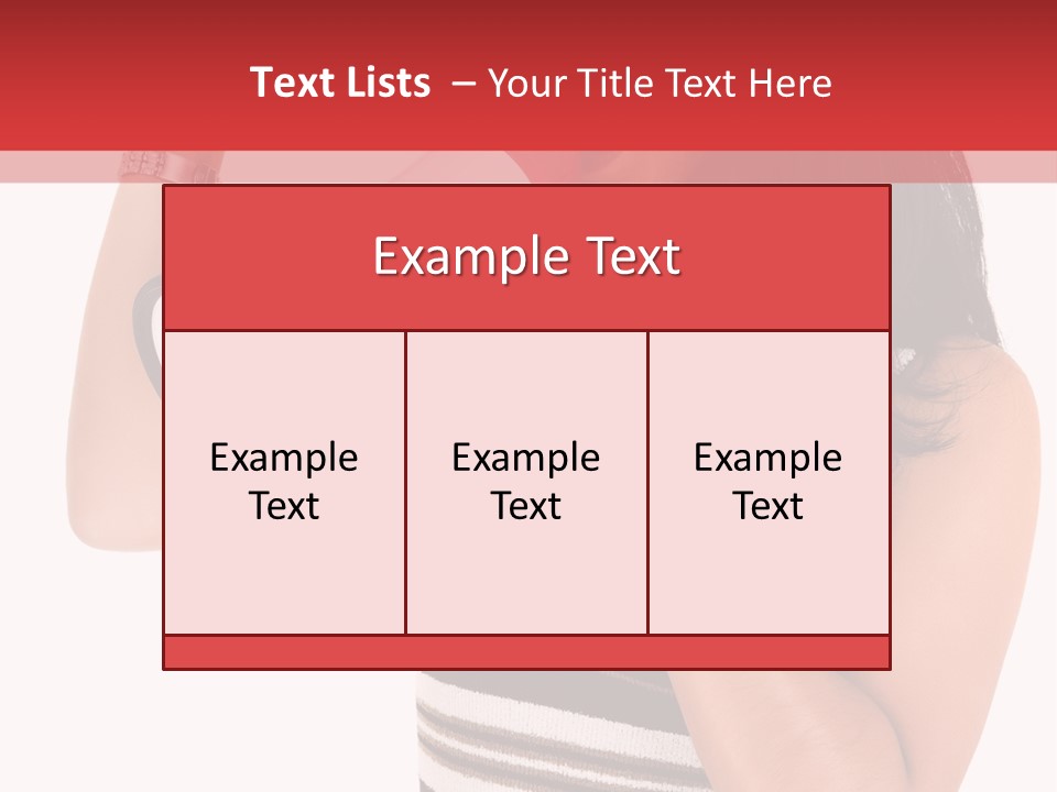 Worker Top African PowerPoint Template