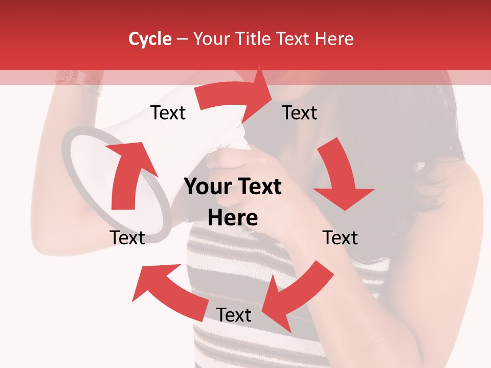 Worker Top African PowerPoint Template