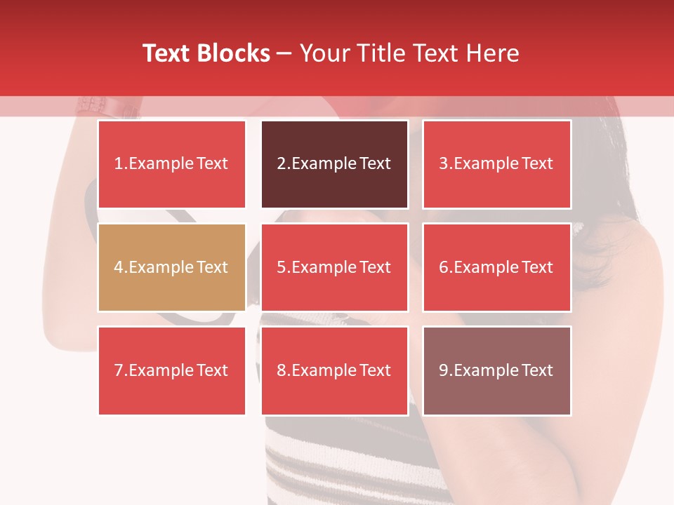 Worker Top African PowerPoint Template