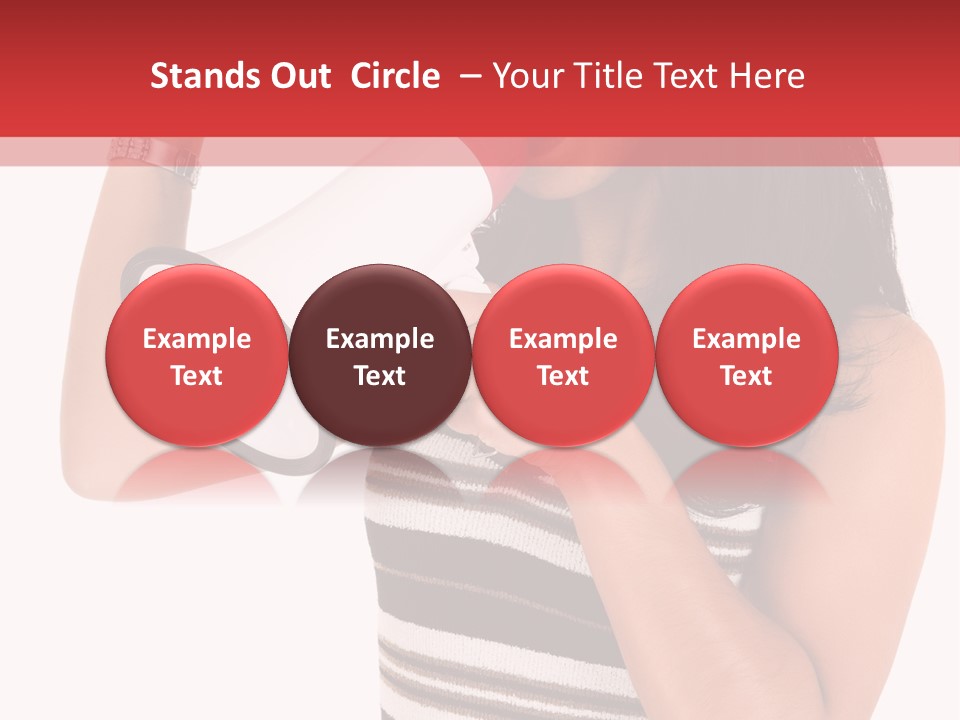 Worker Top African PowerPoint Template