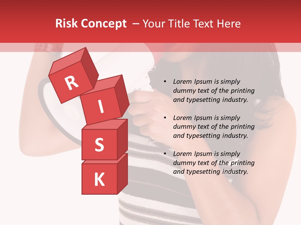 Worker Top African PowerPoint Template