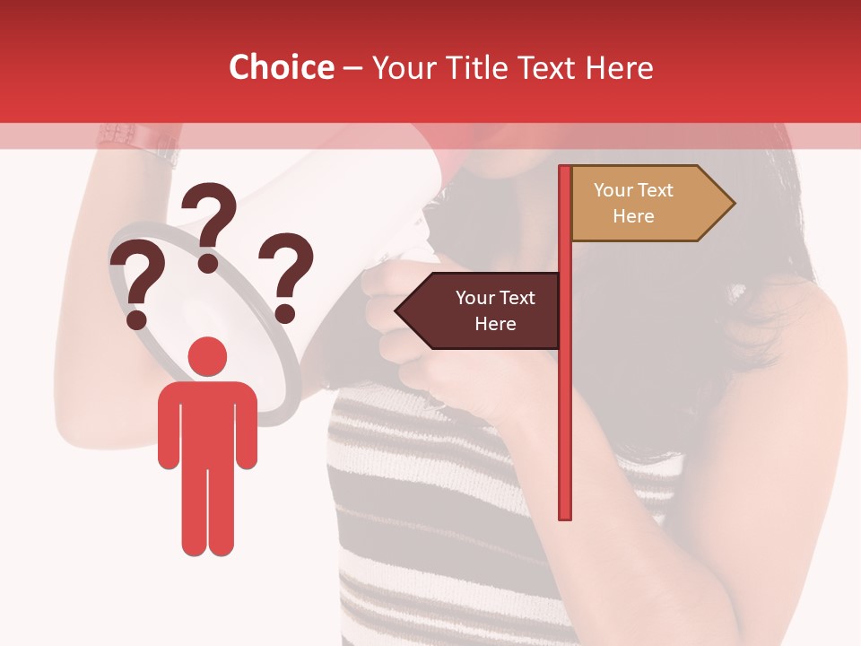 Worker Top African PowerPoint Template