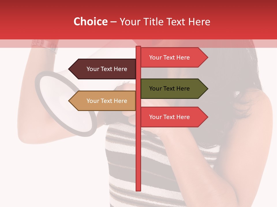 Worker Top African PowerPoint Template