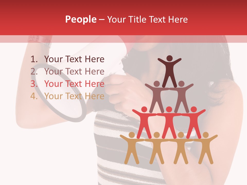 Worker Top African PowerPoint Template