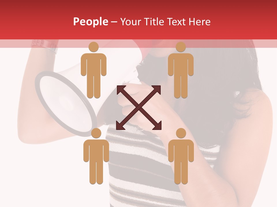 Worker Top African PowerPoint Template