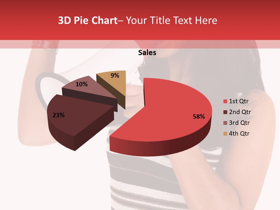 Worker Top African PowerPoint Template