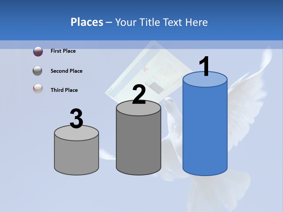 Messenger Nature Peace PowerPoint Template