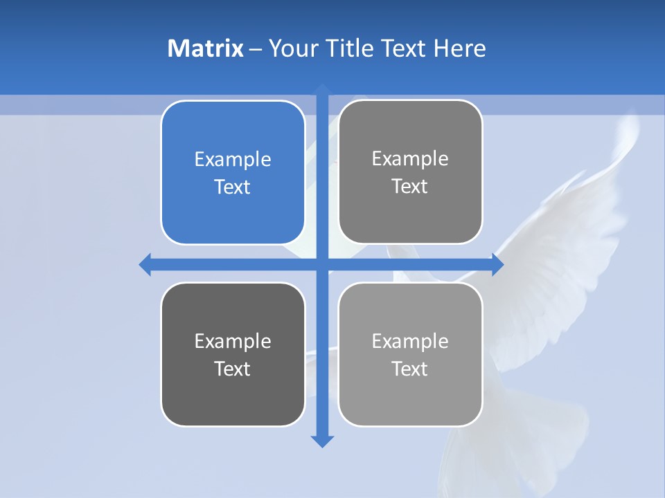 Messenger Nature Peace PowerPoint Template