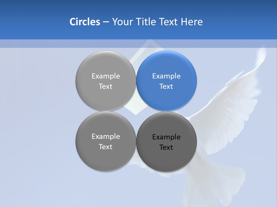Messenger Nature Peace PowerPoint Template