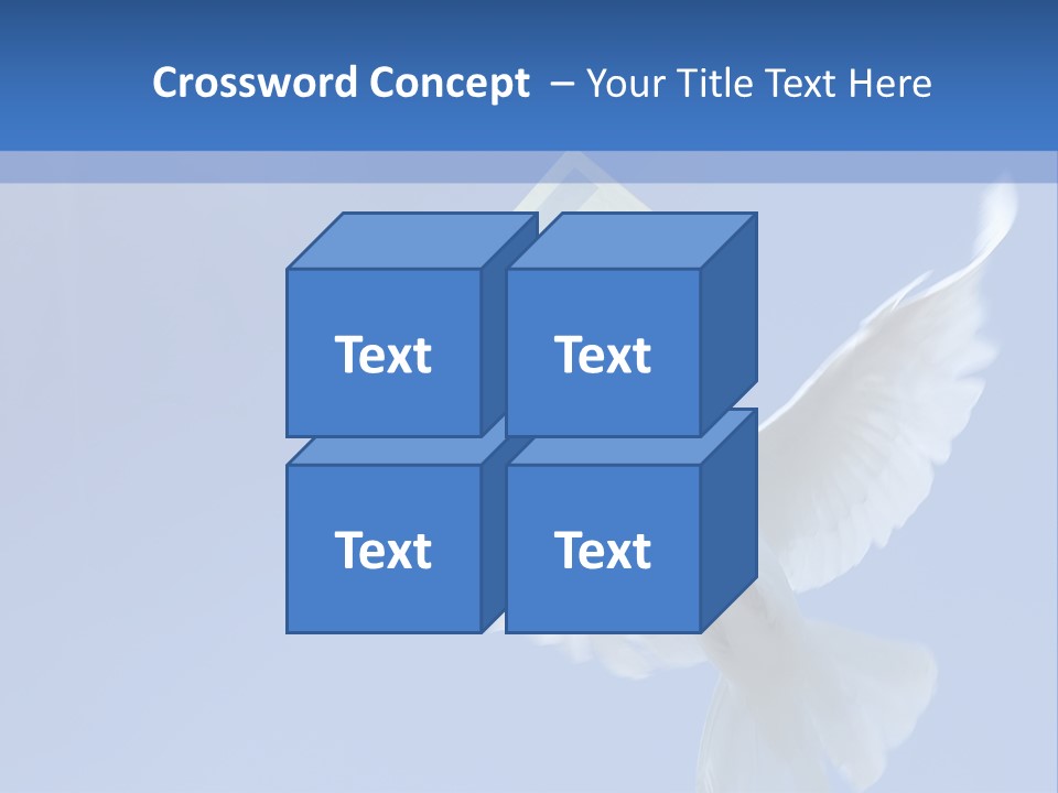 Messenger Nature Peace PowerPoint Template