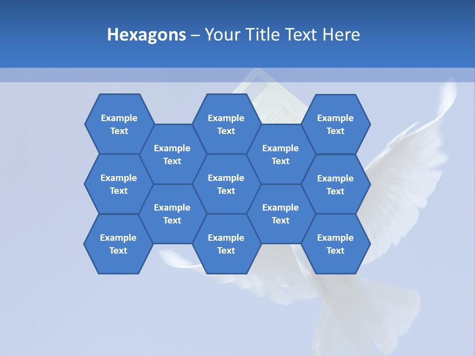 Messenger Nature Peace PowerPoint Template