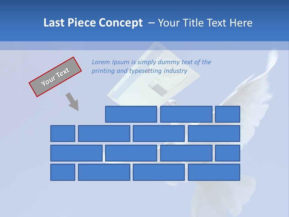 Messenger Nature Peace PowerPoint Template