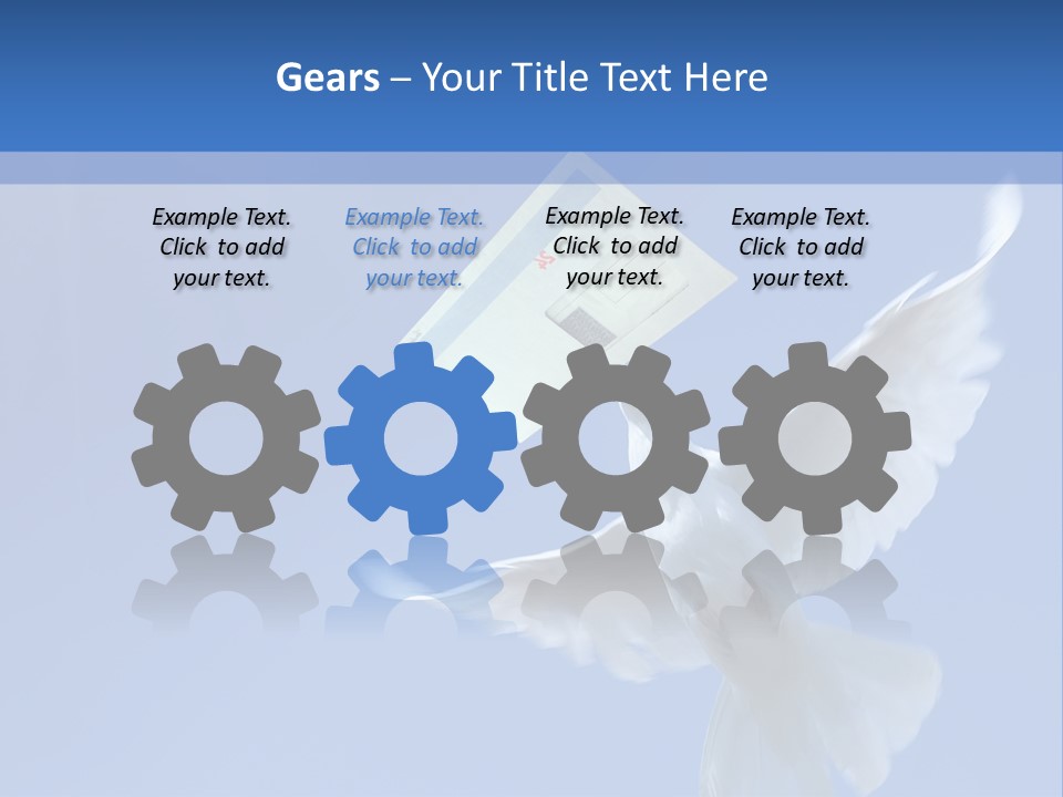 Messenger Nature Peace PowerPoint Template