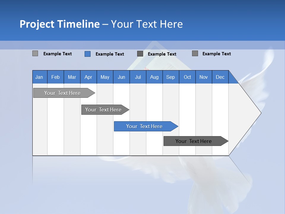 Messenger Nature Peace PowerPoint Template