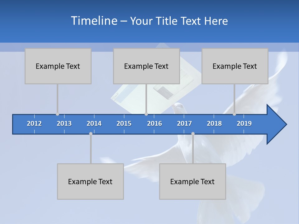 Messenger Nature Peace PowerPoint Template