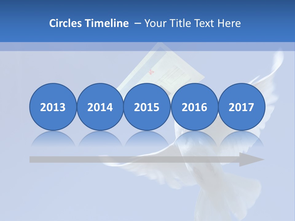 Messenger Nature Peace PowerPoint Template