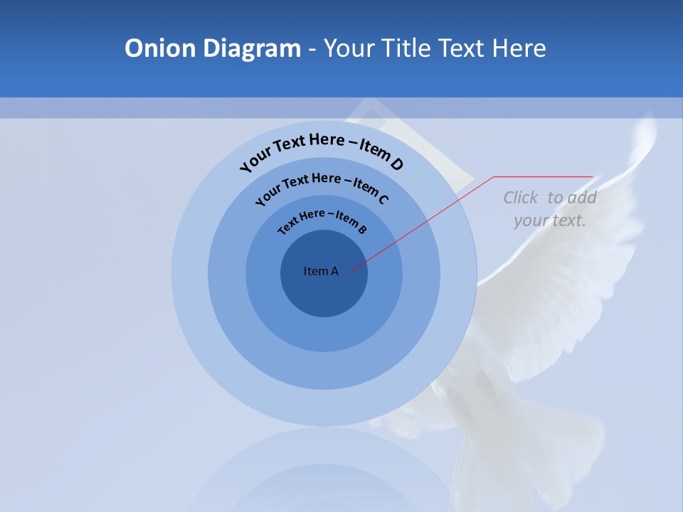 Messenger Nature Peace PowerPoint Template