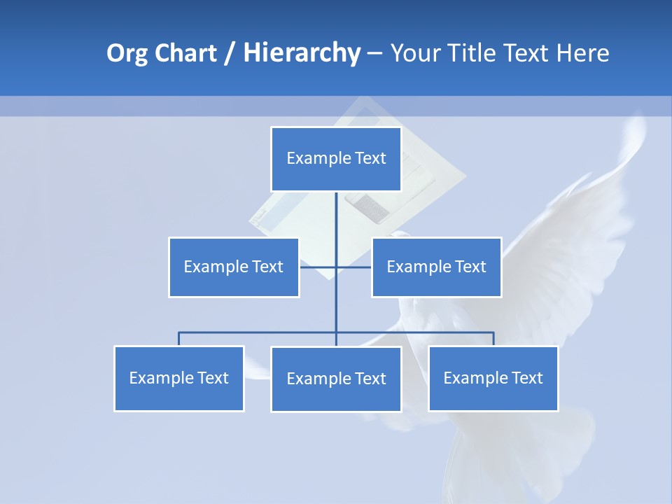 Messenger Nature Peace PowerPoint Template