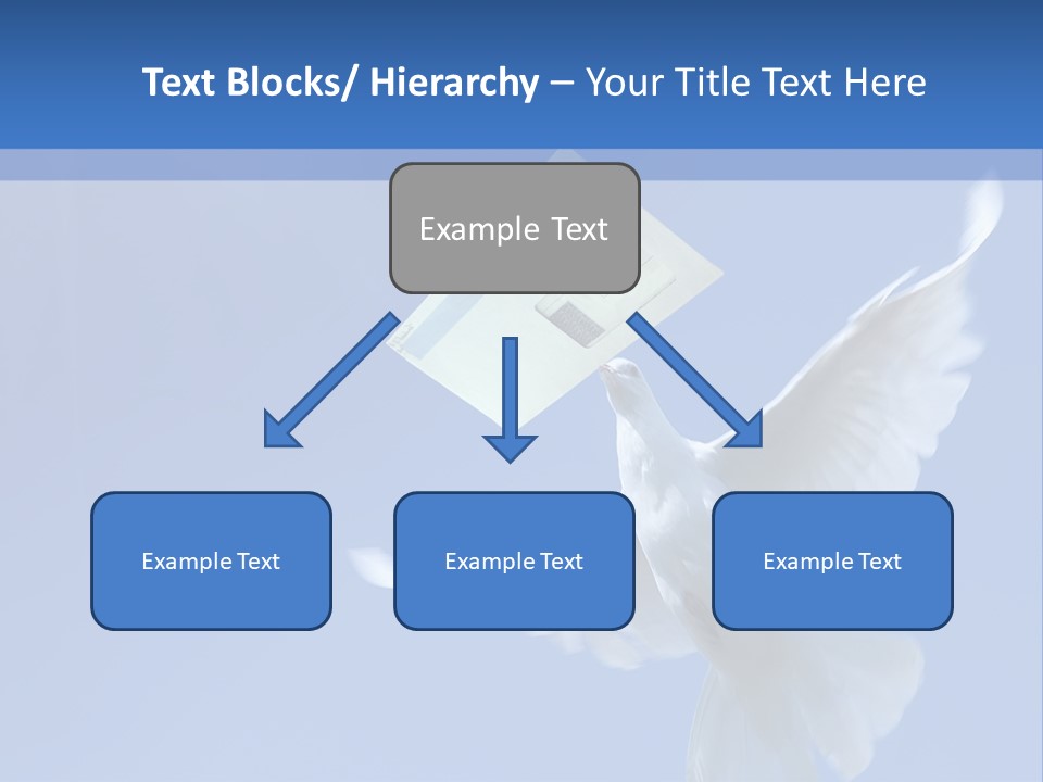Messenger Nature Peace PowerPoint Template