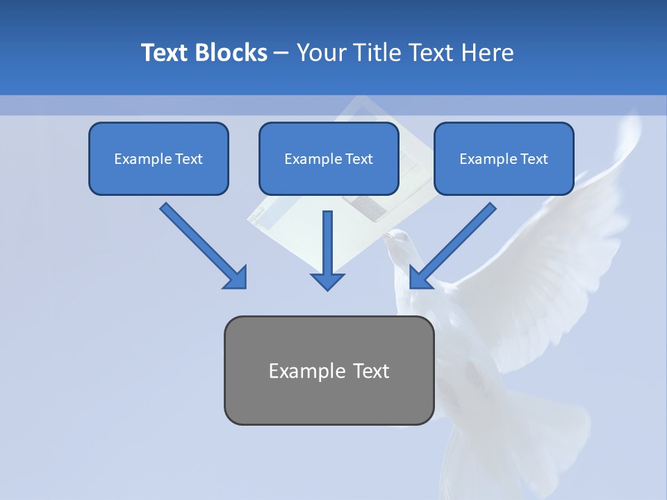 Messenger Nature Peace PowerPoint Template