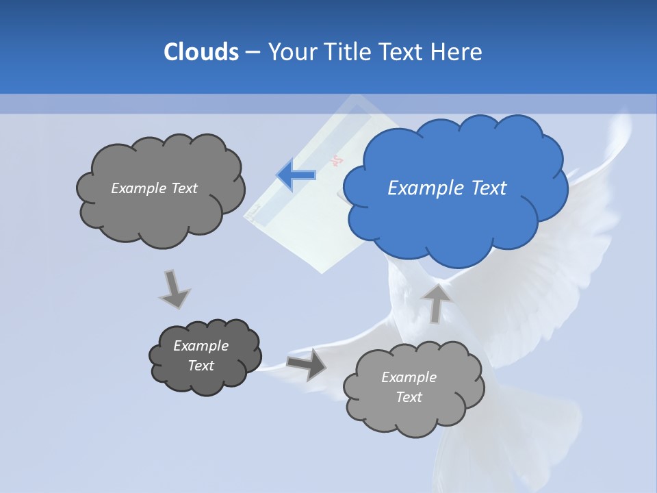 Messenger Nature Peace PowerPoint Template