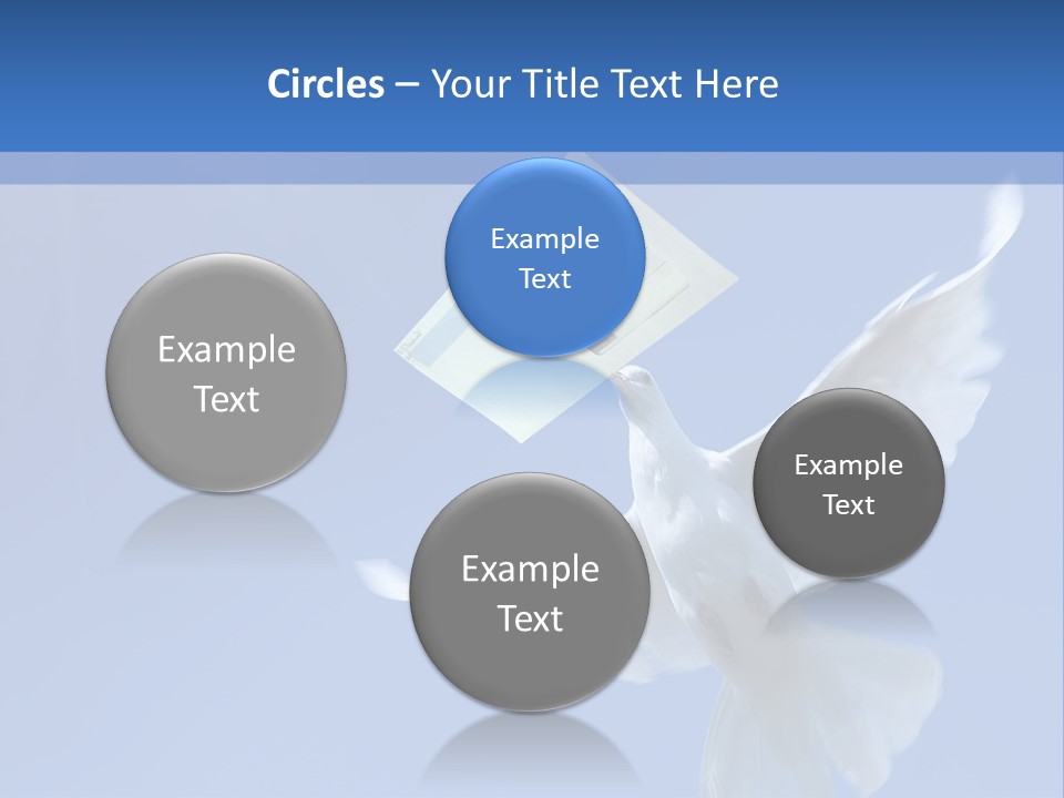 Messenger Nature Peace PowerPoint Template