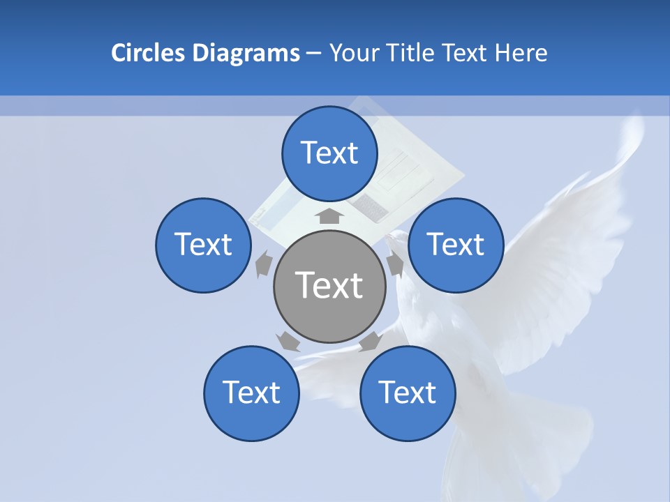 Messenger Nature Peace PowerPoint Template