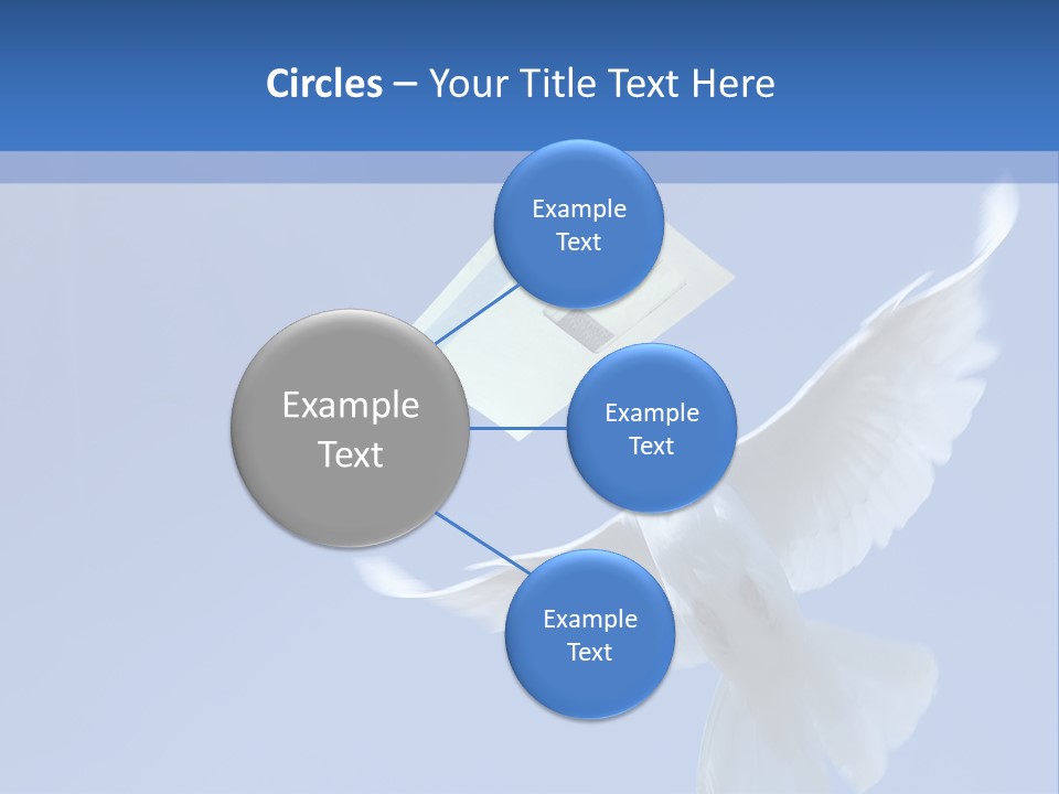 Messenger Nature Peace PowerPoint Template