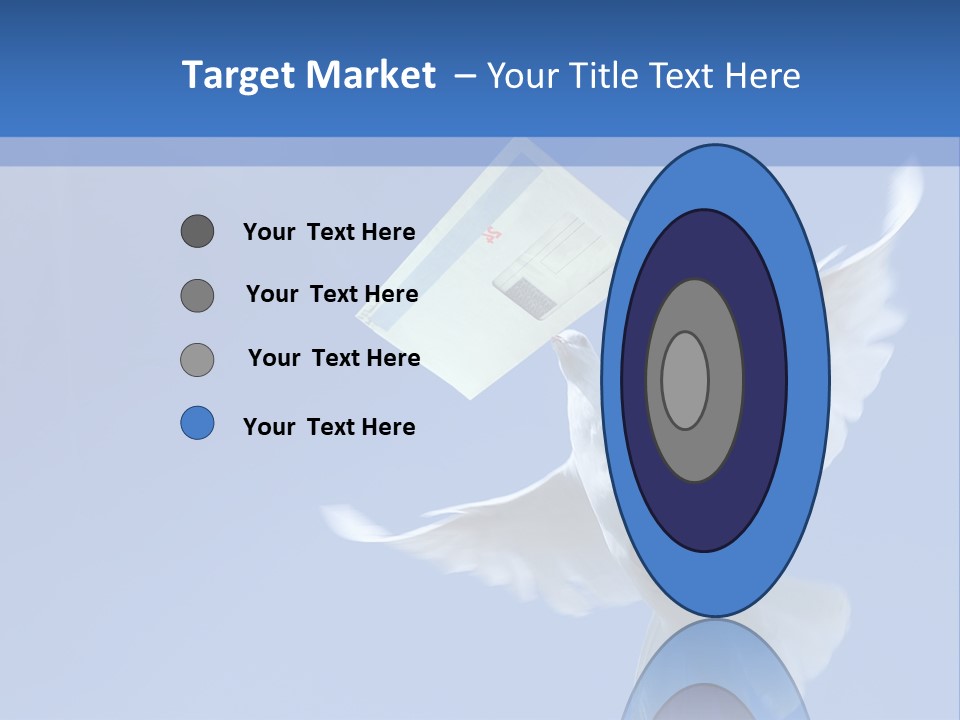 Messenger Nature Peace PowerPoint Template