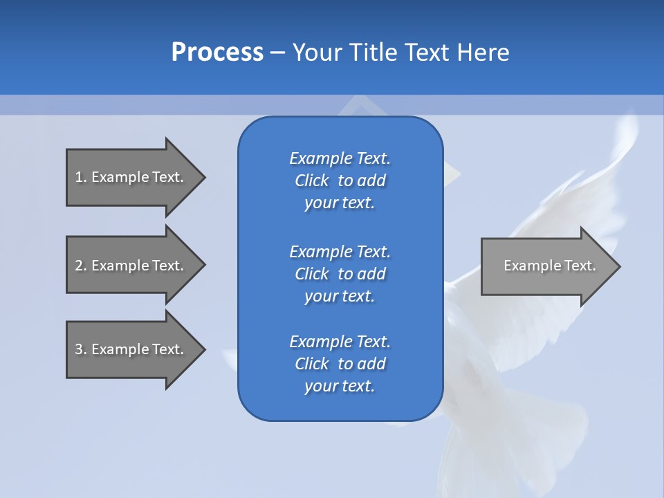 Messenger Nature Peace PowerPoint Template