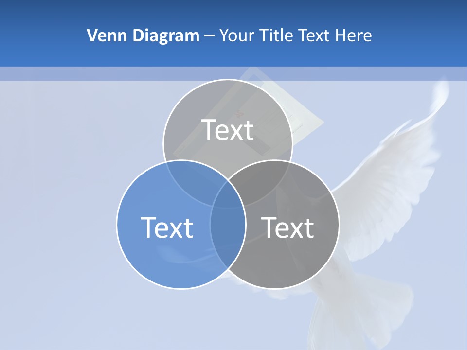 Messenger Nature Peace PowerPoint Template