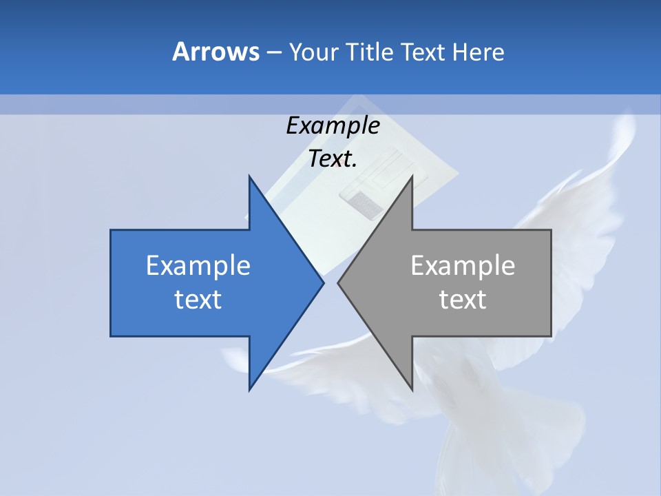 Messenger Nature Peace PowerPoint Template