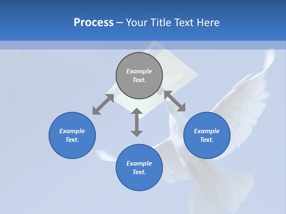 Messenger Nature Peace PowerPoint Template