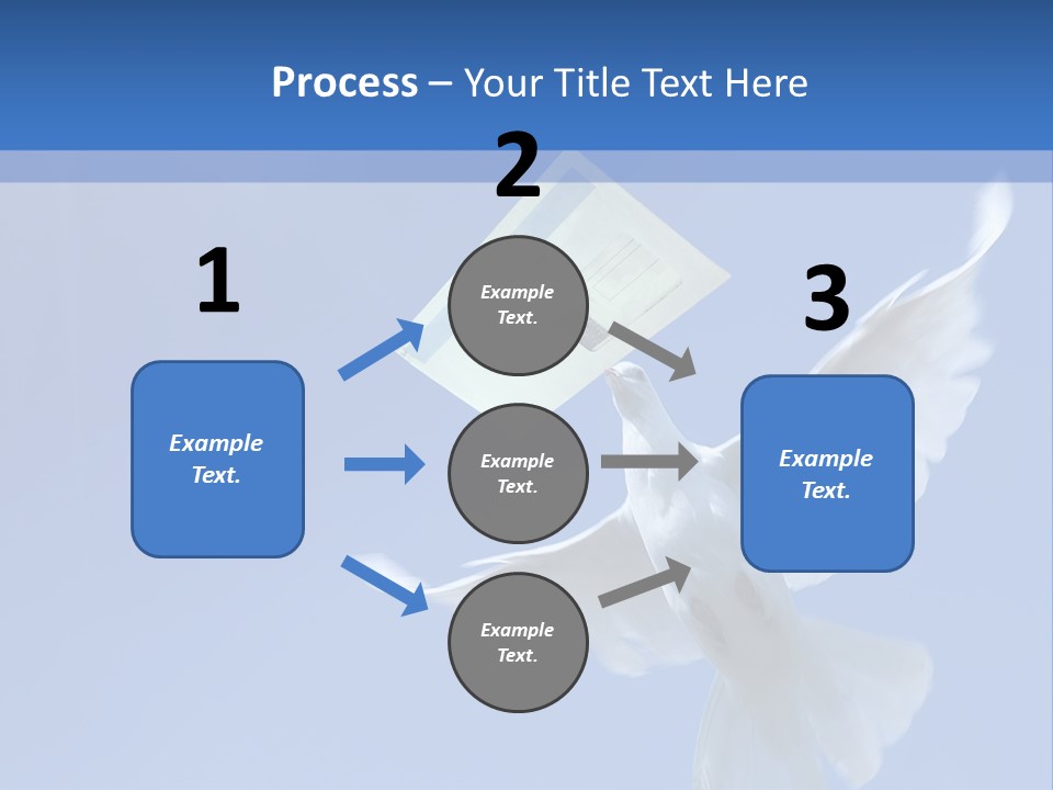 Messenger Nature Peace PowerPoint Template