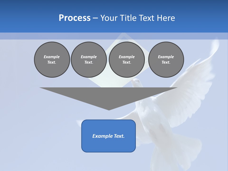 Messenger Nature Peace PowerPoint Template