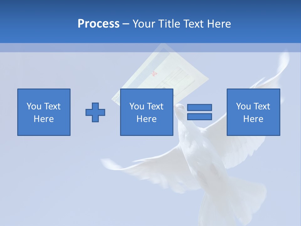 Messenger Nature Peace PowerPoint Template